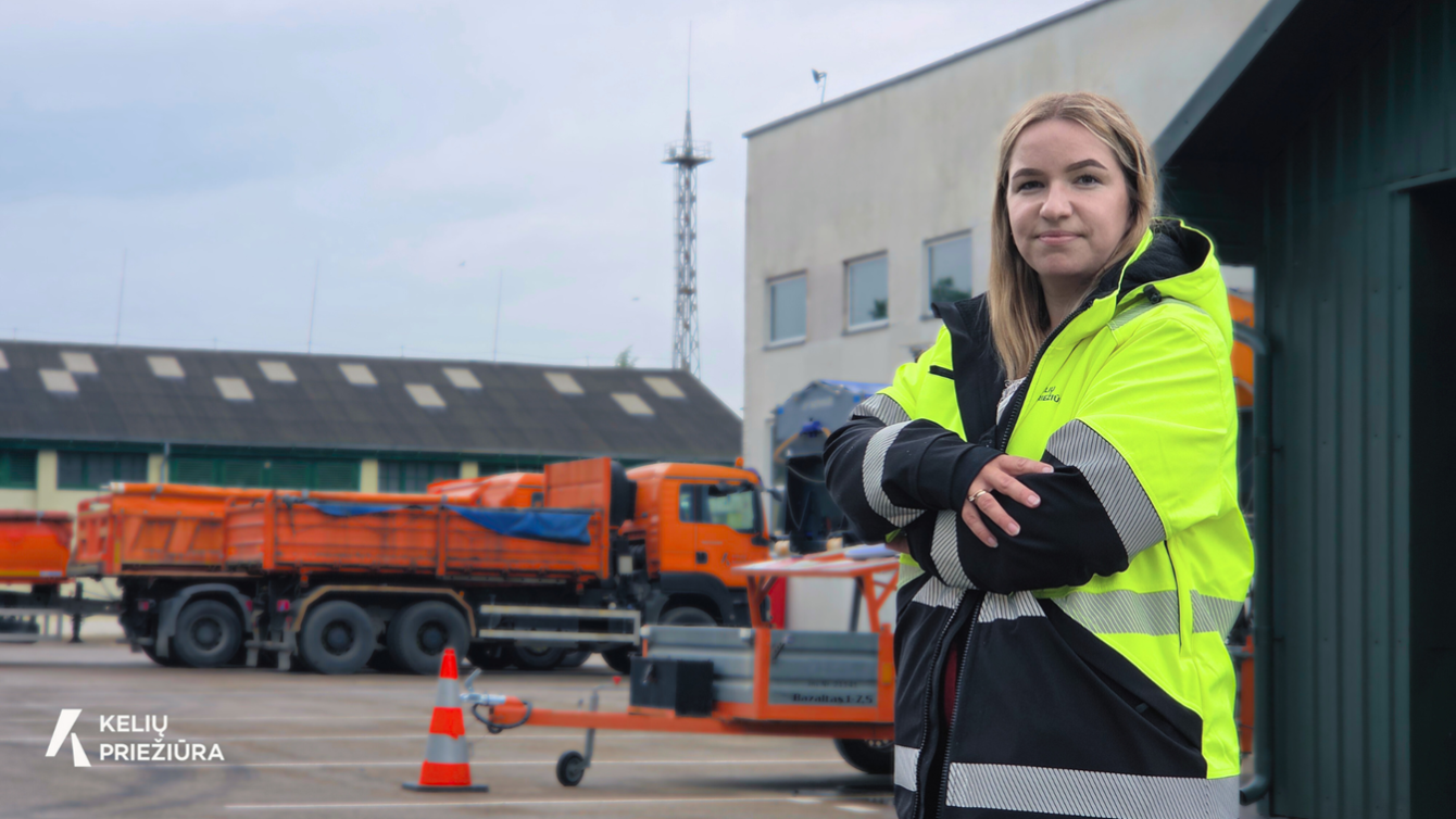Kelių inžinierė Sandra: „Kodėl gi ne? Inžinerija – visiems, kas turi noro“