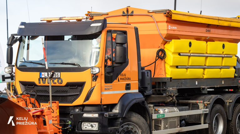 AB „Kelių priežiūra“ skelbia barstytuvų vardų konkurso nugalėtojus