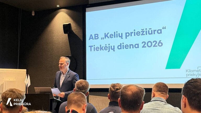 Stiprinant partnerystę: AB „Kelių priežiūra“ surengė Tiekėjų dieną