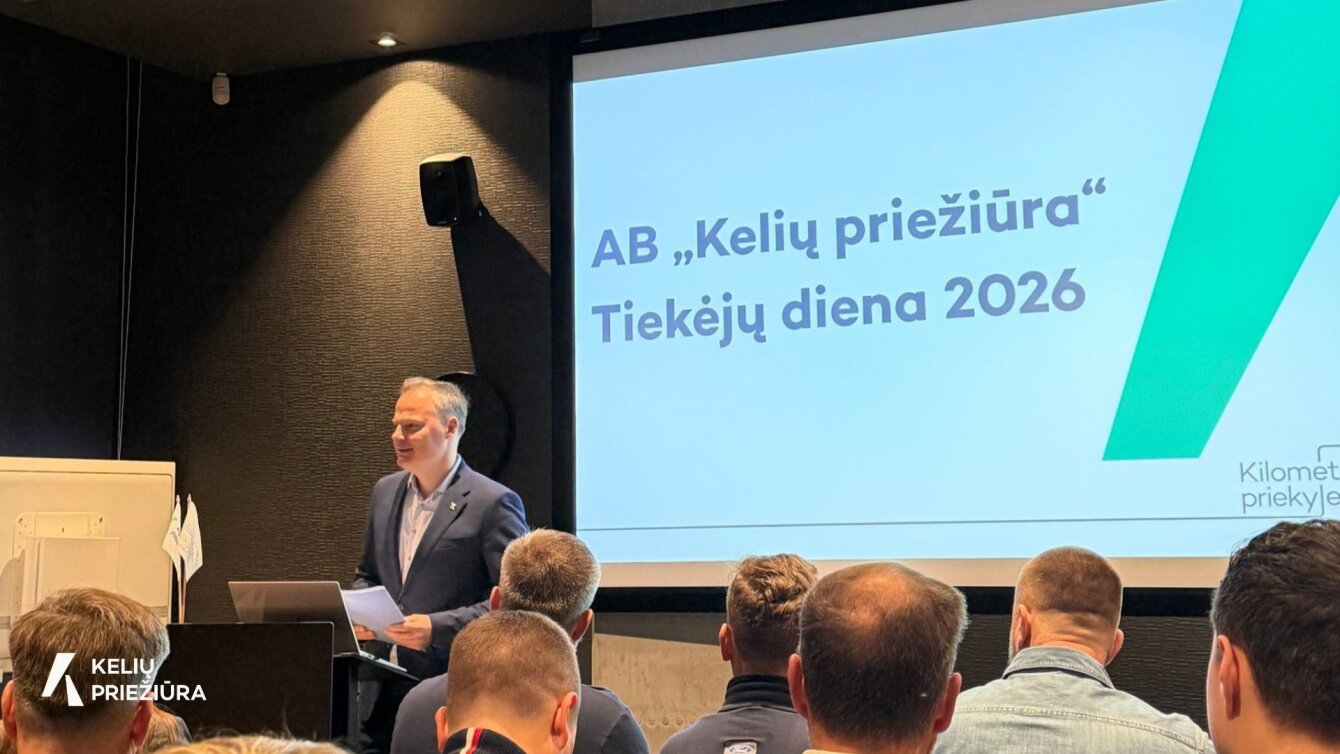 Stiprinant partnerystę: AB „Kelių priežiūra“ surengė Tiekėjų dieną